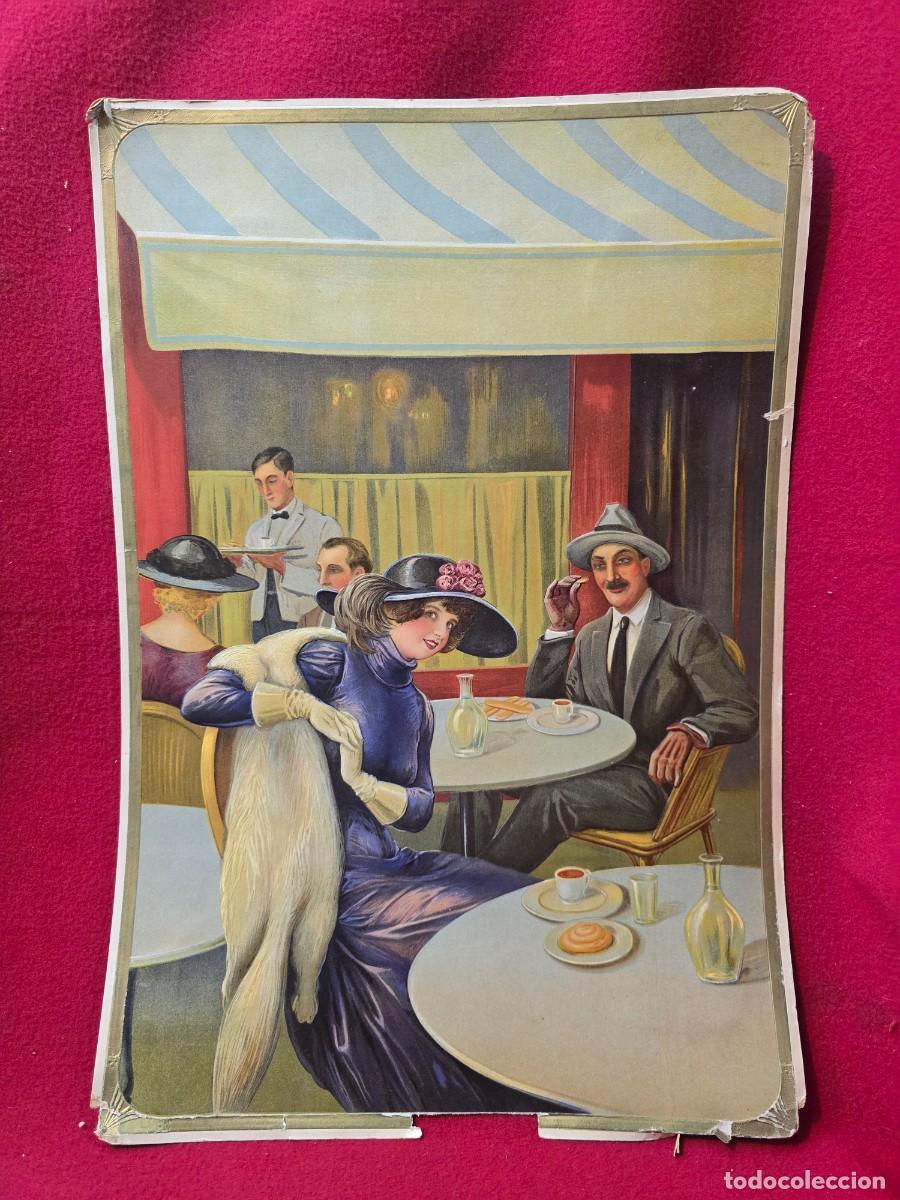 Coleccionismo de carteles: ANTIGUO CARTEL DE CARTON DE RELIEVE