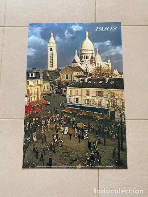 Coleccionismo de carteles: CARTEL TURISMO FRANCIA. PARIS. PLACE DU TERTRE 1972