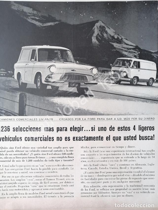 Sammeln von Plakaten: CARTEL ANTIGUO ORIGINAL DE AUTOS Y CAMIONES FORD 1960 /470