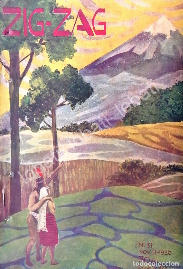 Sammeln von Plakaten: PORTADA ANTIGUA ORIGINAL ARTISTICA DIBUJO DE ANTONIO VARGAS 1920