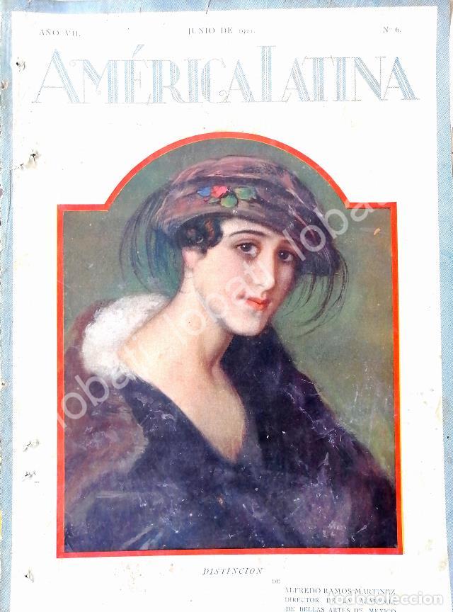 Sammeln von Plakaten: PORTADA ANTIGUA ORIGINAL ARTISTICA DE ALFREDO RAMOS MARTINEZ 1921