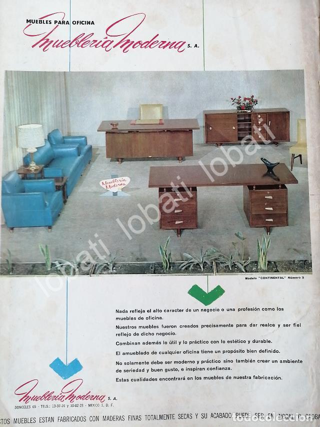 Collectionnisme d'affiches: CARTEL ANTIGUO ORIGINAL DE MUEBLERIA MODERNA 1962 (Donceles No 65) / 532