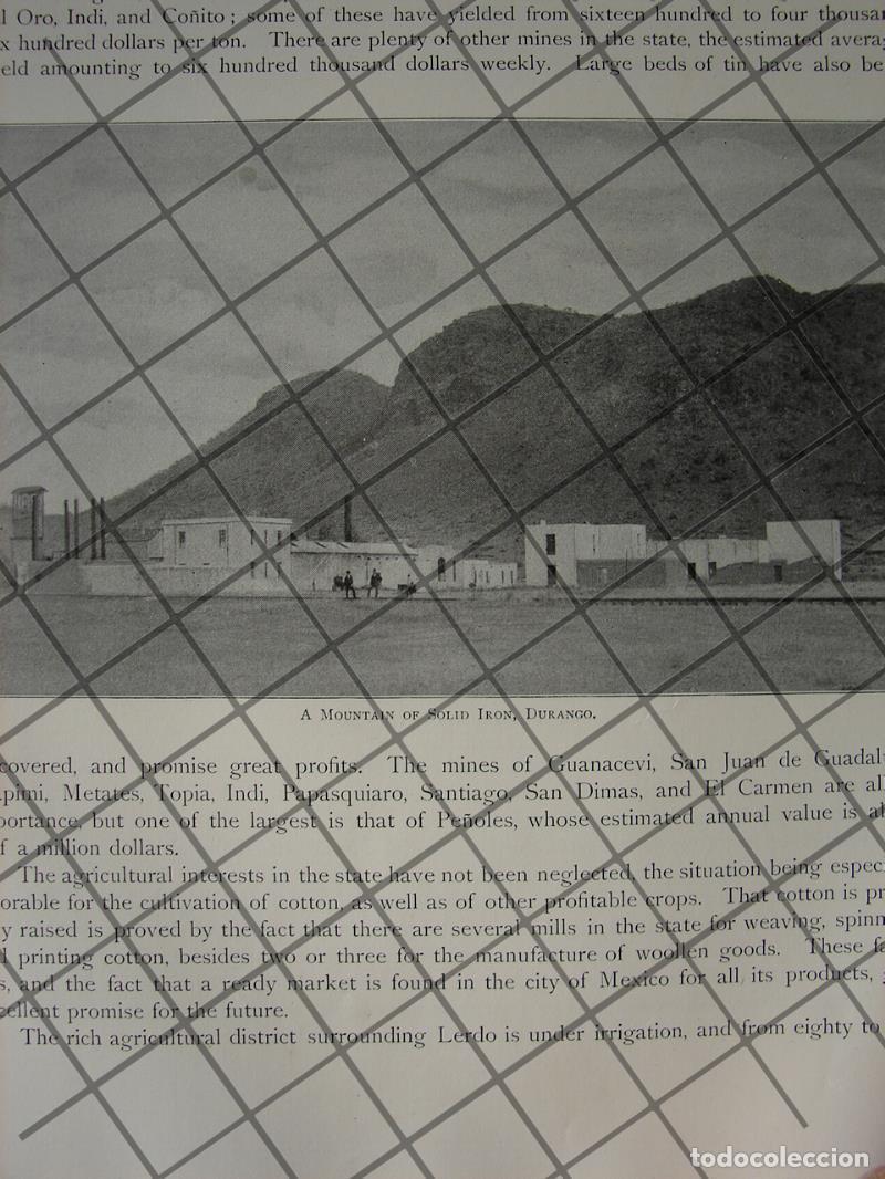 Collectionnisme d'affiches: CARTEL ANTIGUO ORIGINAL DE NOTICIA DE LOS HERMANOS WRIGHT 1909 / AVIACION