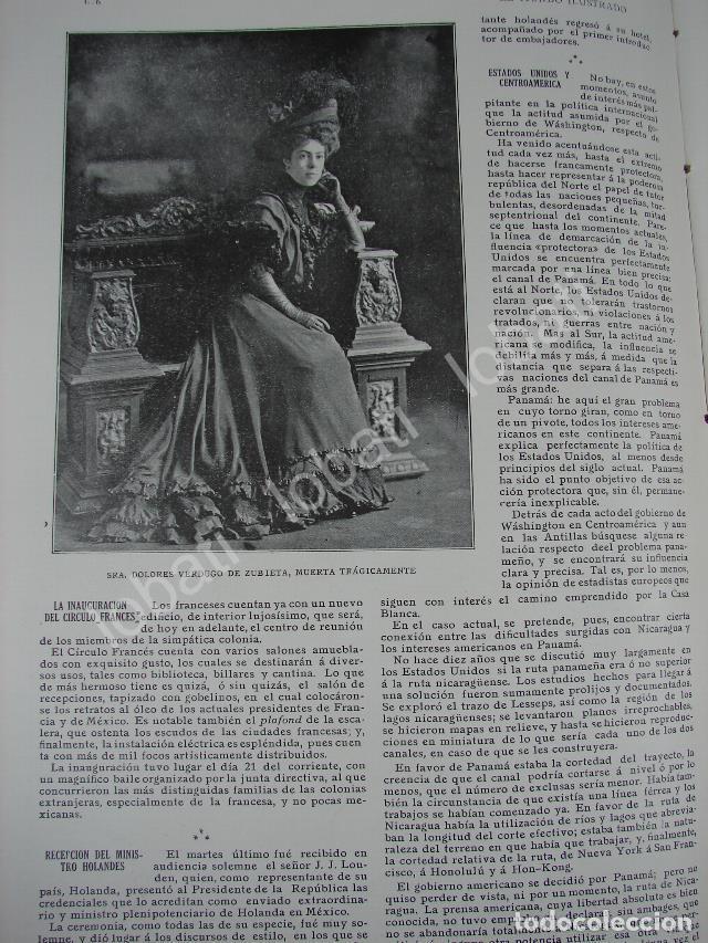 Poster collecting: CARTEL ANTIGUO ORIGINAL DE MUERE DOLORES VERDUGO ROSAS 1909 / ASM