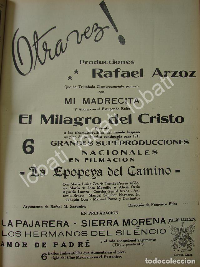 Collectionnisme d'affiches: CARTEL ANTIGUO ORIGINAL DE PRODUCCIONES RAFAEL ARZOS Y SUS PELICULAS /82 RARO