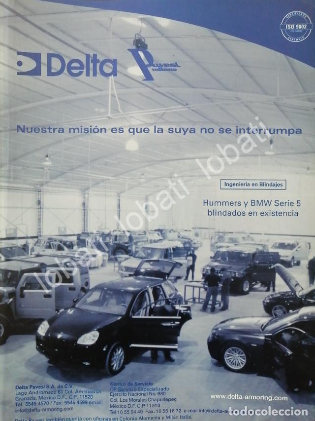 Poster collecting: CARTEL ANTIGUO ORIGINAL DE AUTOS BLINDADOS DELTA 2005 /960