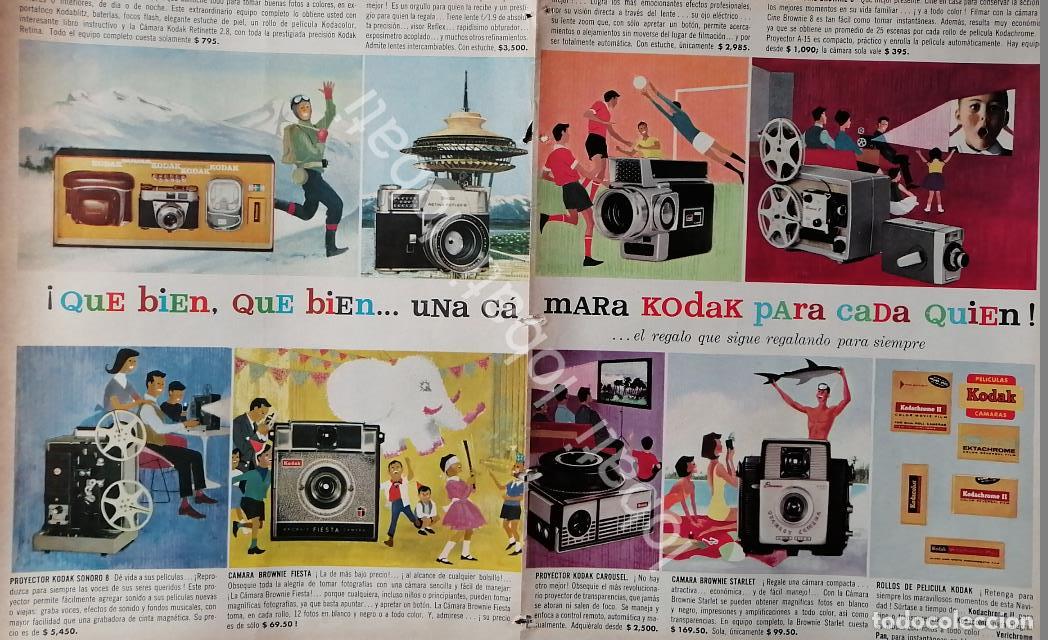 Poster collecting: CARTEL ANTIGUO ORIGINAL DE AFICHES VINTAGE DE CAMARAS KODAK 1950s /558