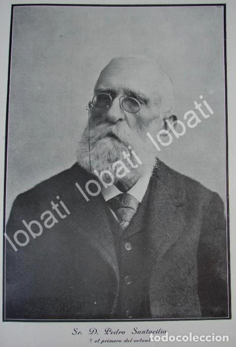 Poster collecting: CARTEL ANTIGUO ORIGINAL DE MUERE PEDRO SANTACILIA PALACIOS 1910 / PLT