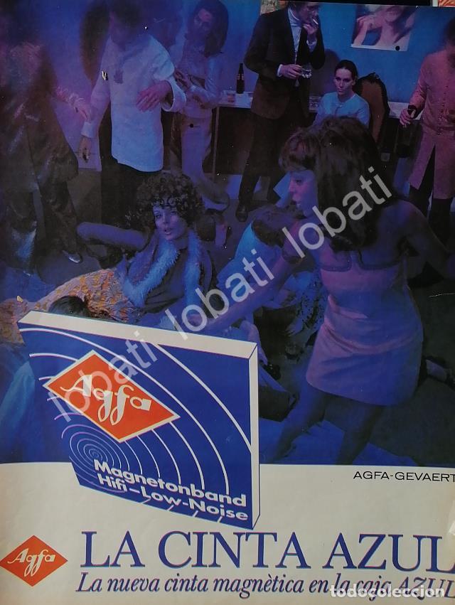 Poster collecting: CARTEL ANTIGUO ORIGINAL DE CARTUCHO DE PELICULA FOTOGRAFICA AGFA 1960s /577