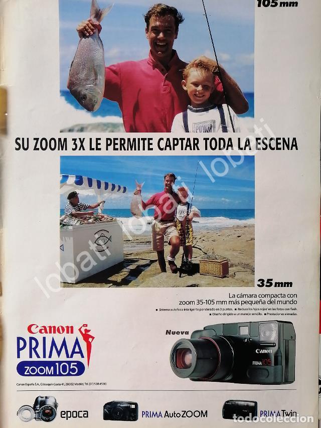 Poster collecting: CARTEL ANTIGUO ORIGINAL DE CAMARAS FOTOGRAFICAS CANON PRIMA ZOOM 105 1980s /575