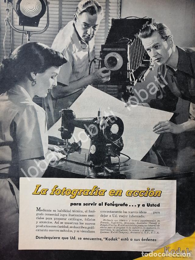 Poster collecting: CARTEL ANTIGUO ORIGINAL DE EMPRESA KODAK MEXICANA 1953 /582
