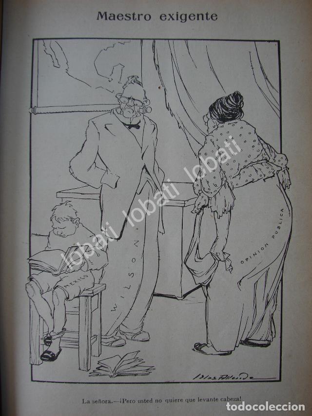 Poster collecting: CARICATURA ANTIGUA 1914. WOODROW WILSON Y REOLUCION MEXICANA