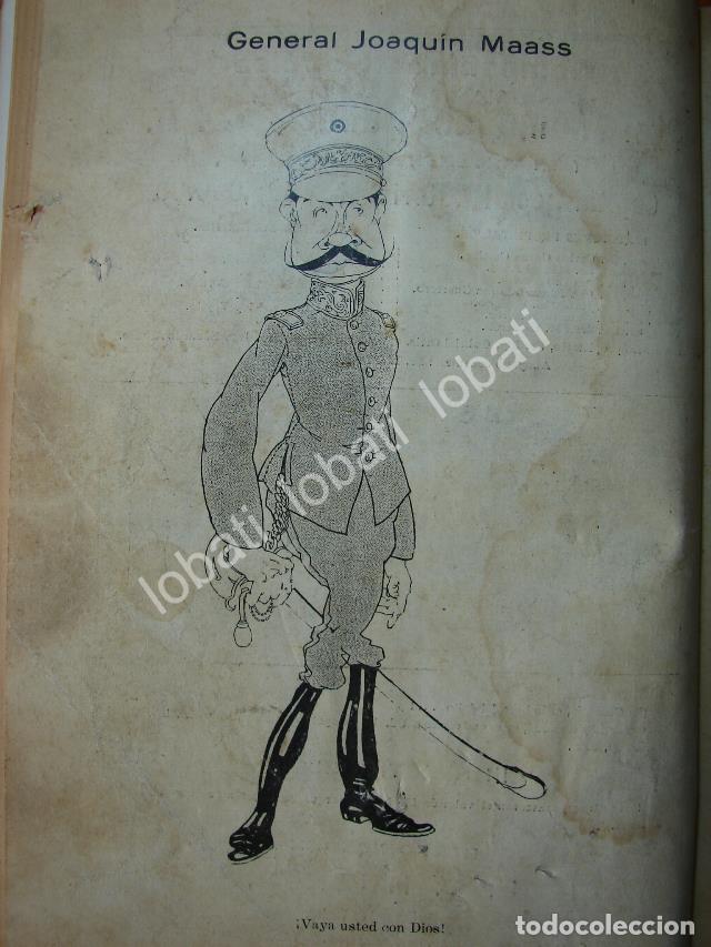 Poster collecting: CARICATURA ANTIGUA 1914. GENERAL JOAQUIN MASSS FLORES / MLT / RVM