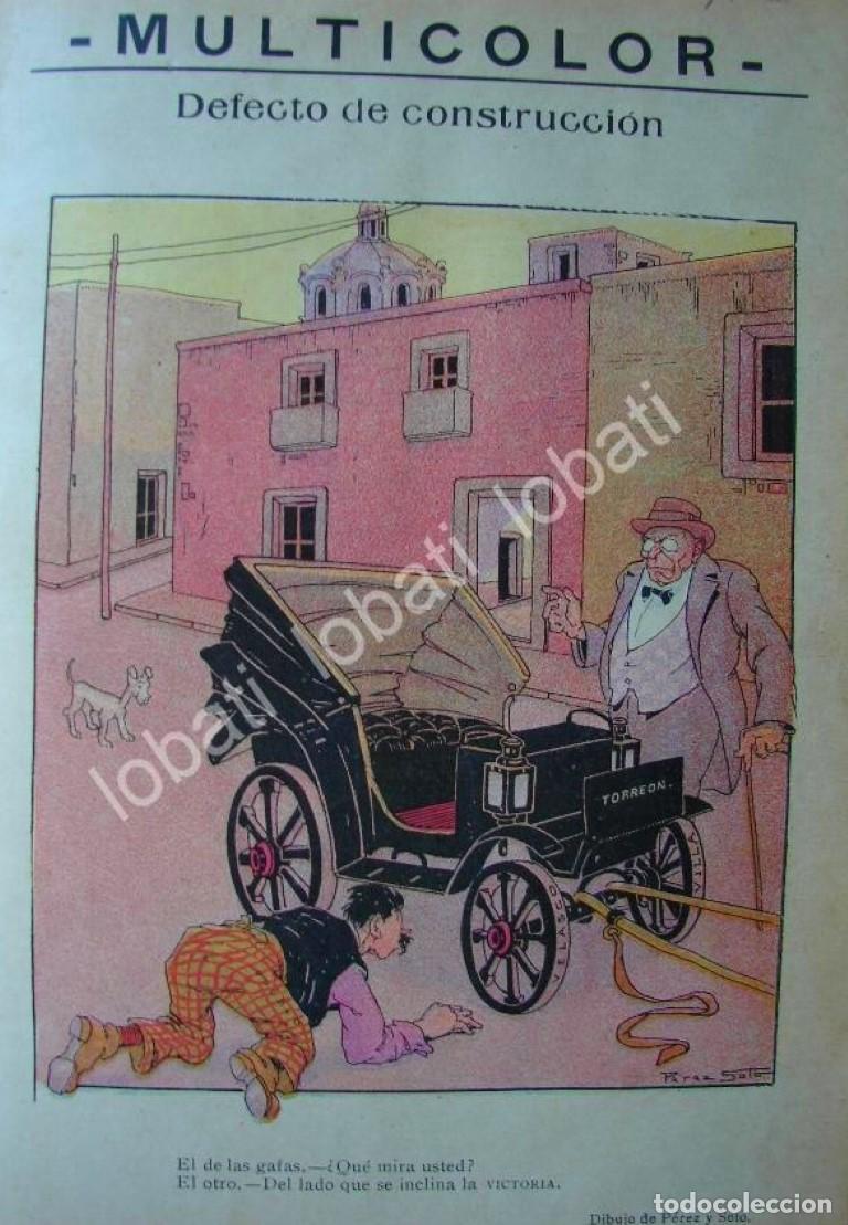 Poster collecting: CARICATURA ANTIGUA 1914. POR LA TOMA DE TORREON / RVM