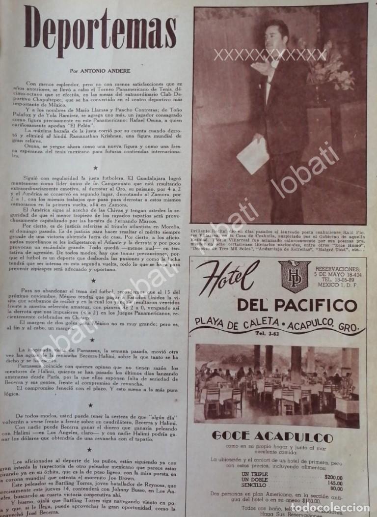 Poster collecting: CARTEL ANTIGUO ORIGINAL DE POETA. RAUL FLORES VILLARREAL 1959