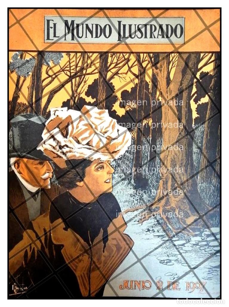 Poster collecting: PORTADA ANTIGUA 1907 DEL PINTOR. GODOY
