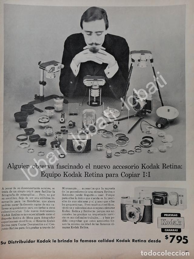 Poster collecting: CARTEL ANTIGUO ORIGINAL DE CAMARAS KODAK RETINA 1950s /556