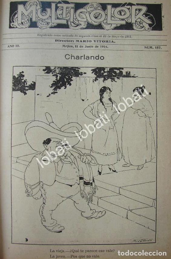 Poster collecting: PORTADA ANTIGUA ORIGINAL 1914 QUERIDO MOHENO. POR: ATENEDORO PEREZ SOTO /304