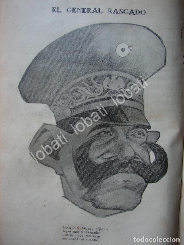Poster collecting: CARICATURA ANTIGUA 1914. GENERAL. ALBERTO T. RASGADO /MLT