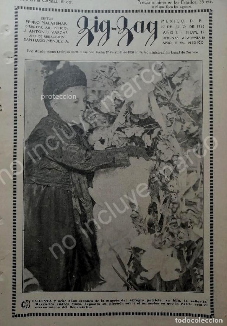 Poster collecting: AFICHE ANTIGUO 1920 MARGARITA JUAREZ MASA