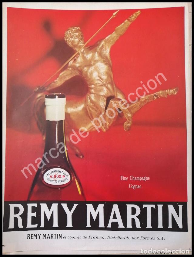 Poster collecting: CARTEL ANTIGUO ORIGINAL DE CHAMPAGNE REMI MARTIN 1969