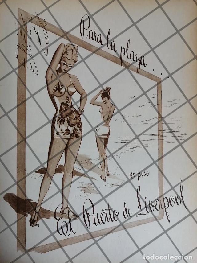 Poster collecting: CARTEL ANTIGUO TIENDA EL PUERTO DE LIVERPOOL 1948 1204