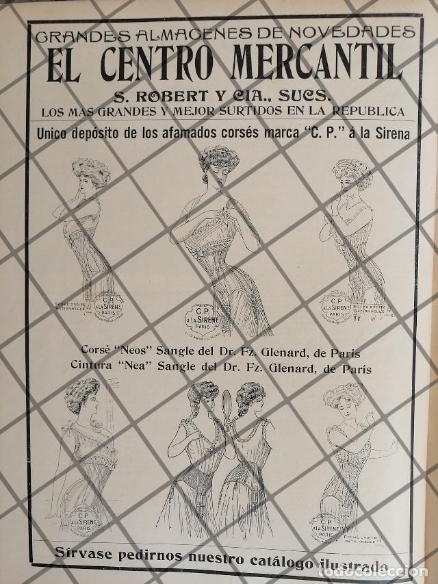 Collectionnisme d'affiches: CARTEL ANTIGUO TIENDA EL CENTRO MERCANTIL 1910 -22