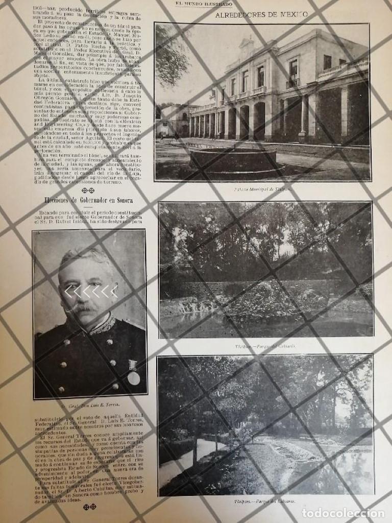 Collectionnisme d'affiches: AFICHE ANTIGUO GENERAL LUIS. EMETERIO TORRES 1907 Y MAS