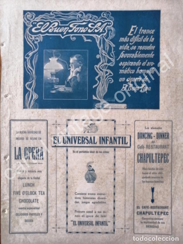 Poster collecting: CARTEL ANTIGUO ORIGINAL DE CIGARROS EL BUEN TONO Y OTRAS 1913
