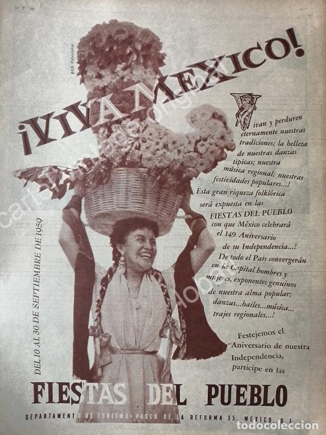 Poster collecting: CARTEL ANTIGUO ORIGINAL DE LA LOTERIA NACIONAL. 1959 / 55