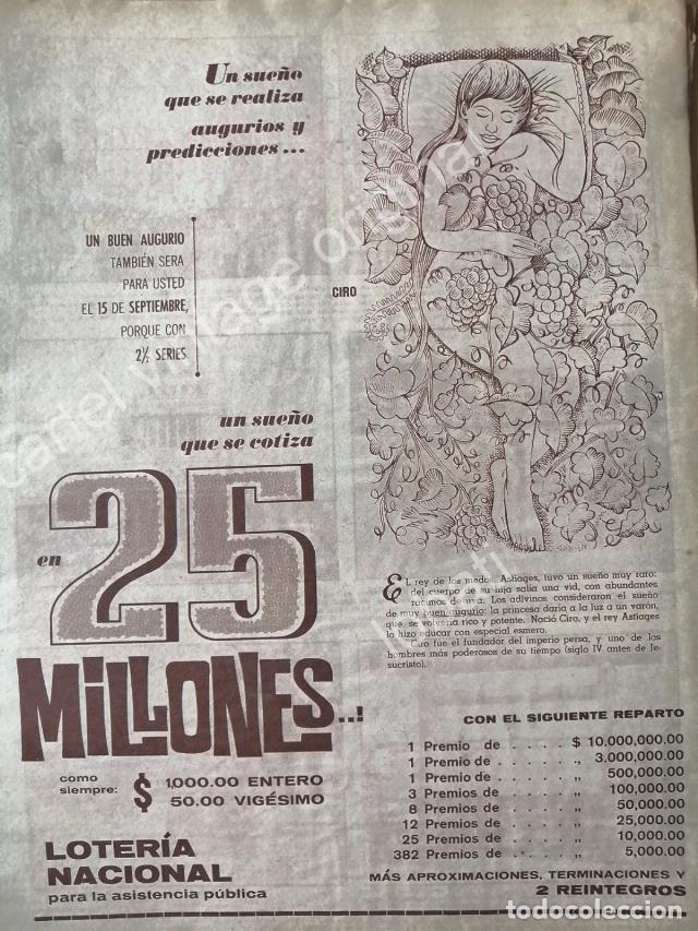 Poster collecting: CARTEL ANTIGUO ORIGINAL DE LA LOTERIA NACIONAL 1960 / 77