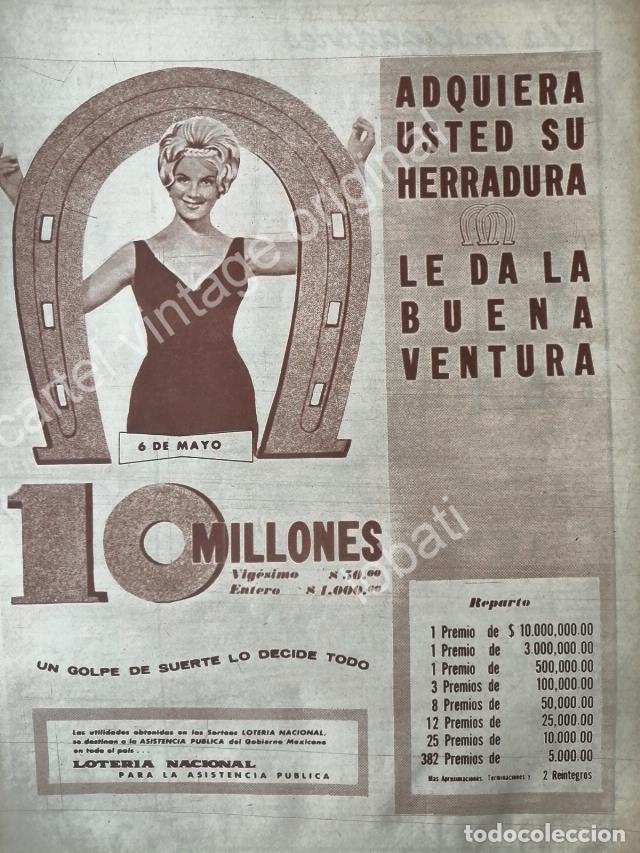 Poster collecting: CARTEL ANTIGUO ORIGINAL DE LA LOTERIA NACIONAL 1959 / 81