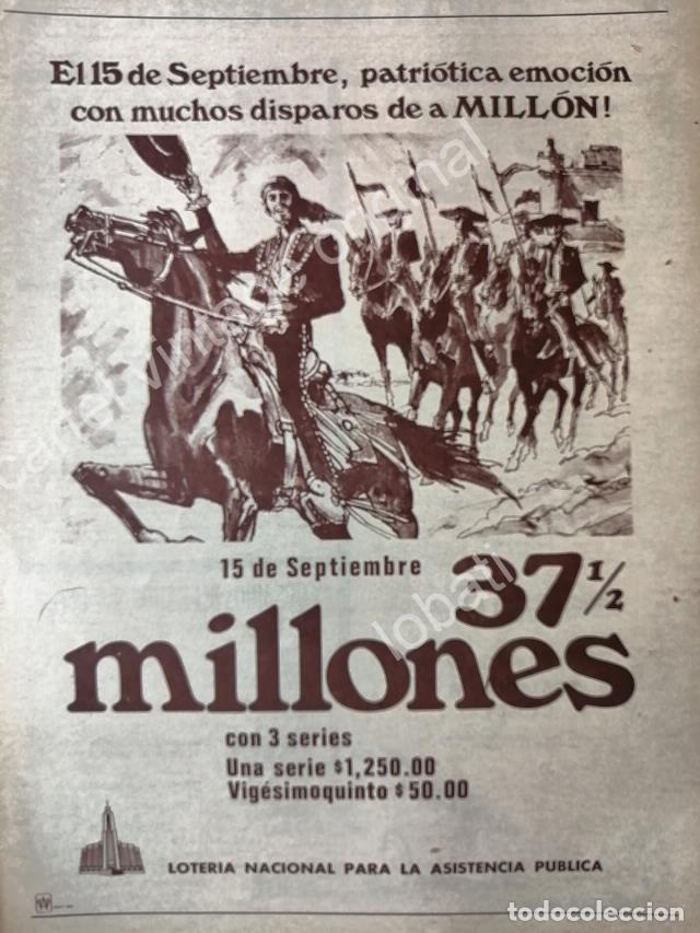 Poster collecting: CARTEL ANTIGUO ORIGINAL DE LA LOTERIA NACIONAL 1968 / 80