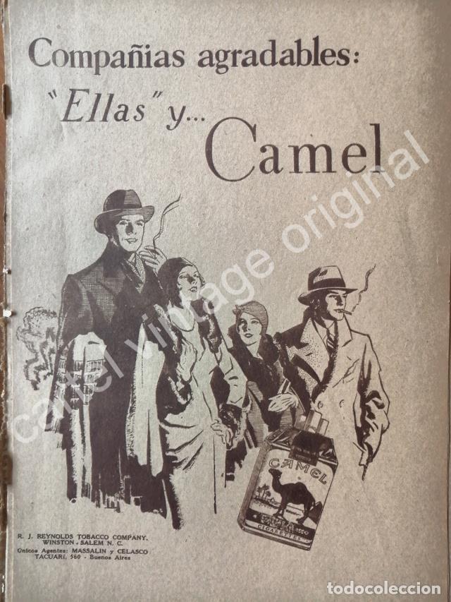 Sammeln von Plakaten: CARTEL ANTIGUO ORIGINAL DE CIGARROS CAMEL 1928 /15