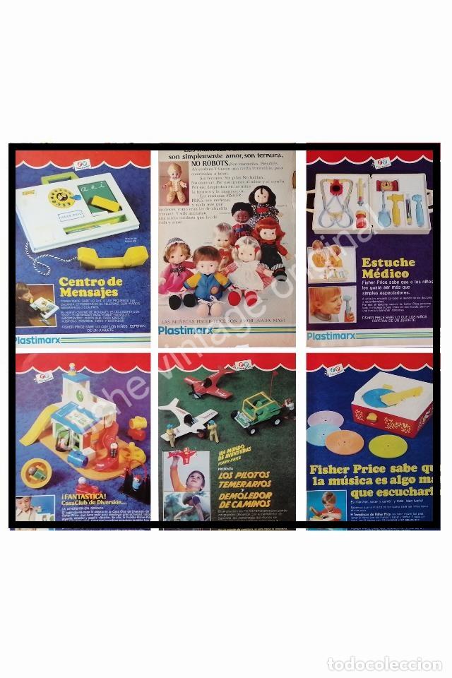 Sammeln von Plakaten: CARTEL ANTIGUO ORIGINAL DE SET DE 6 AFICHES. JUGUETES CLASICOS A&Ntilde;OS 70s 80s