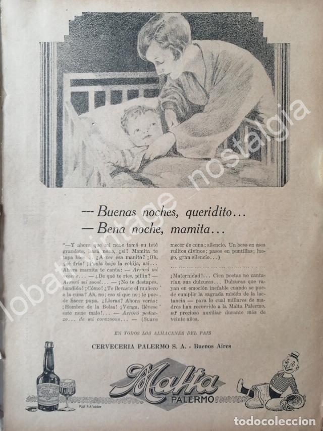 Sammeln von Plakaten: CARTEL ANTIGUO ORIGINAL DE CERVEZA TONICO PALERMO 1930s ARGENTINA /14