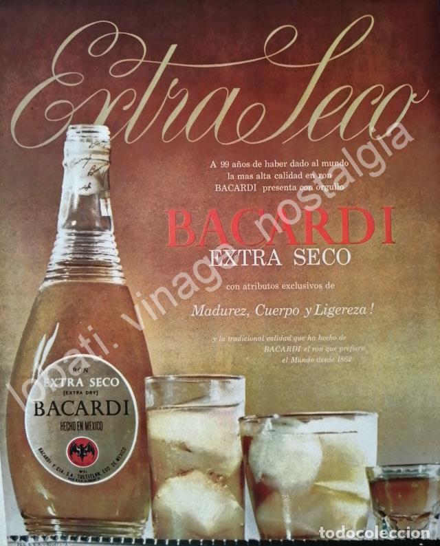 Poster collecting: CARTEL ANTIGUO ORIGINAL DE RON BACARDI 1961 /7
