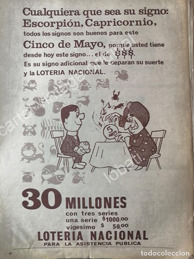 Poster collecting: CARTEL ANTIGUO ORIGINAL DE LA LOTERIA NACIONAL. 1968 / 56
