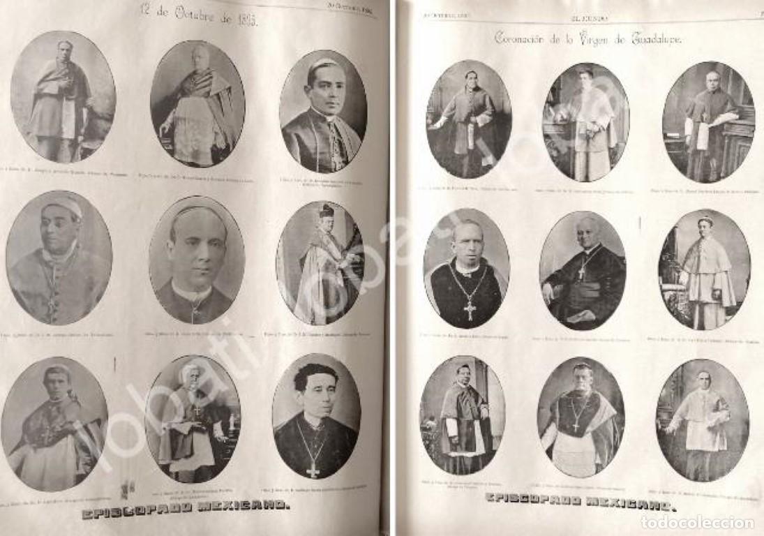 Sammeln von Plakaten: CARTEL ANTIGUO ORIGINAL DE TODOS LOS OBISPOS MEXICANOS DE 1895 / RLG