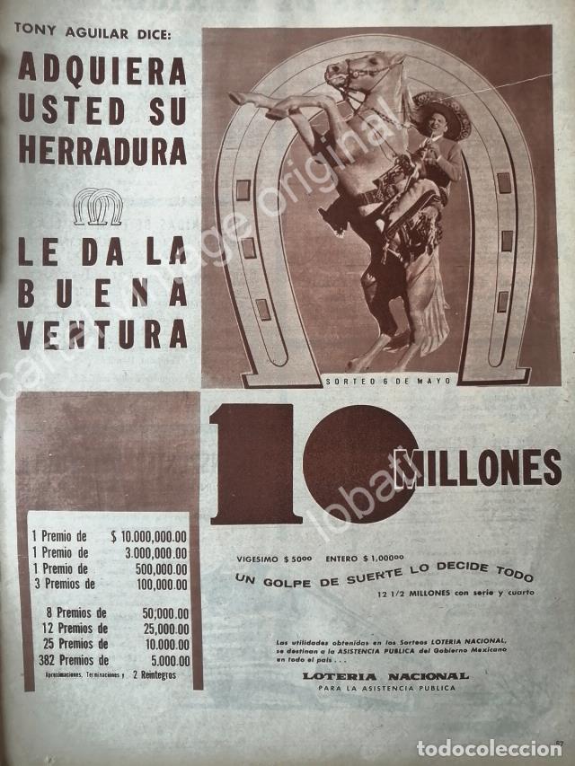Sammeln von Plakaten: CARTEL ANTIGUO ORIGINAL DE LA LOTERIA NACIONAL 1960 / 83
