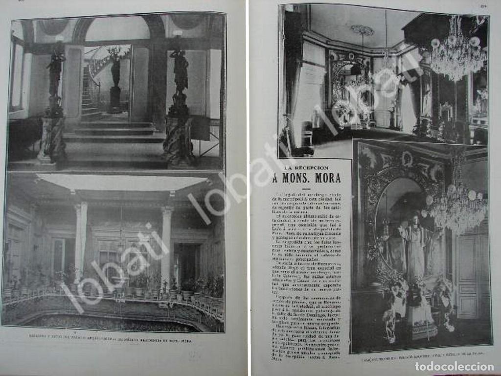 Collectionnisme d'affiches: CARTEL ANTIGUO ORIGINAL DE CASA DEL OBISPADO DE LA CIUDAD DE MEXICO 1909