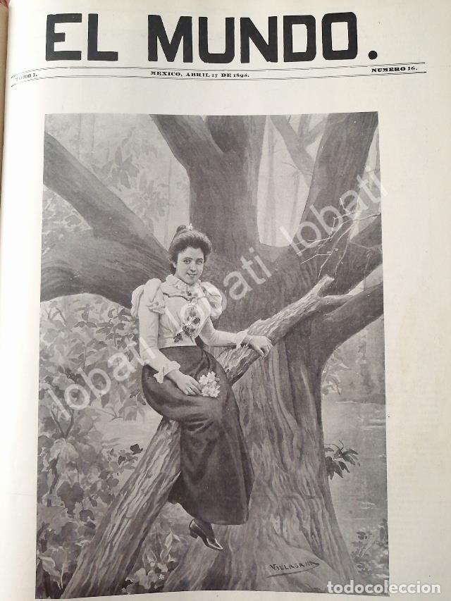 Sammeln von Plakaten: PORTADA ANTIGUA ORIGINAL 1898 FLOR DE PRIMAVERA, POR: JOSE MARIA VILLASANA