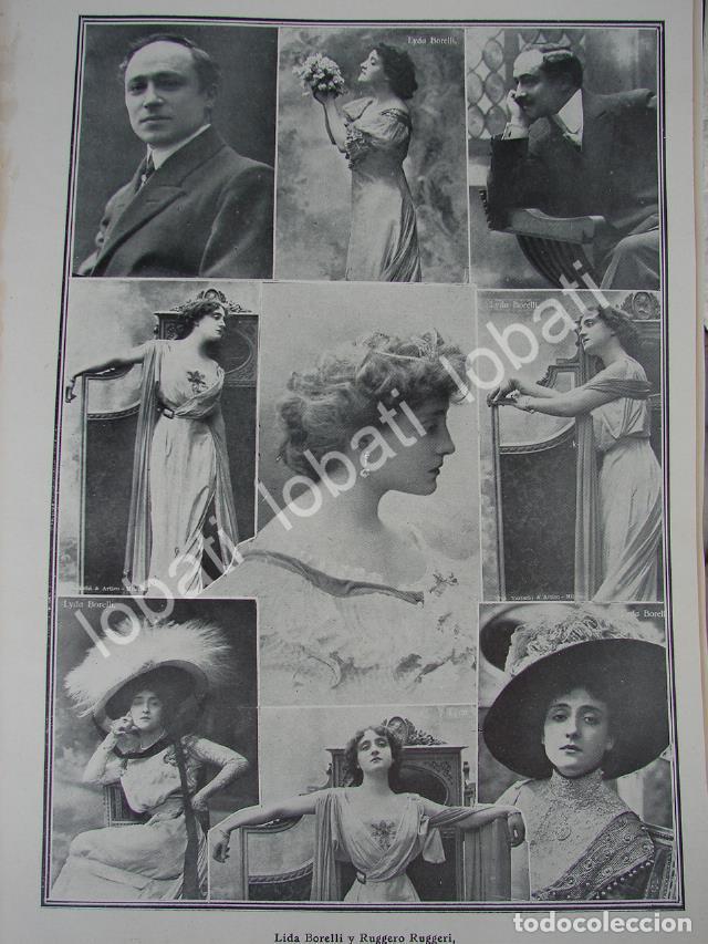 Sammeln von Plakaten: CARTEL ANTIGUO ORIGINAL DE COMPA&Ntilde;IA DE TEATRO RUGGIERO RUGGIERI 1910 MEXICO