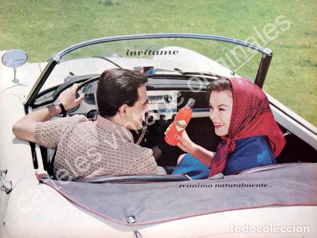 Colecionismo de cartazes: CARTEL ANTIGUO ORIGINAL DE ORANGE CRUSH 1962 INVITAME /11