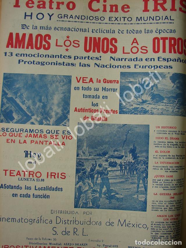 Colecionismo de cartazes: CARTEL ANTIGUO ORIGINAL DE CINE TEATRO IRIS .PELICULA AMAOS LOS UNOS A LOS OTROS /N98 SGM
