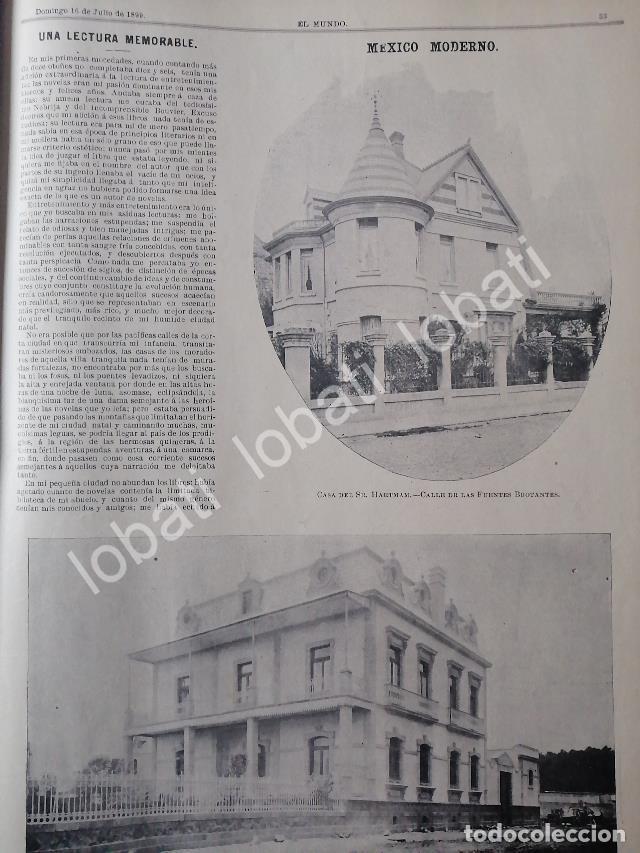 Collectionnisme d'affiches: CARTEL ANTIGUO ORIGINAL DE CASAS SE&Ntilde;ORIALES DE D.F. HARTMAN Y JOSE MARIA DEL RIO / LDM