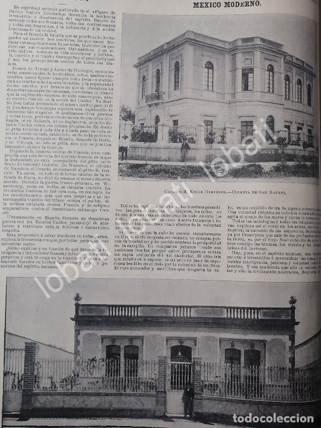 Poster collecting: CARTEL ANTIGUO ORIGINAL DE CASAS DEL SIGLO 19. EMILE BERTHIER Y M.E. CABASSUT 1899