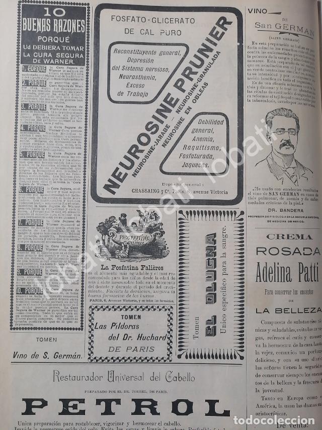 Poster collecting: CARTEL ANTIGUO ORIGINAL DE CARTEL PUBLICITARIO DEL SIGLO 19. 1899