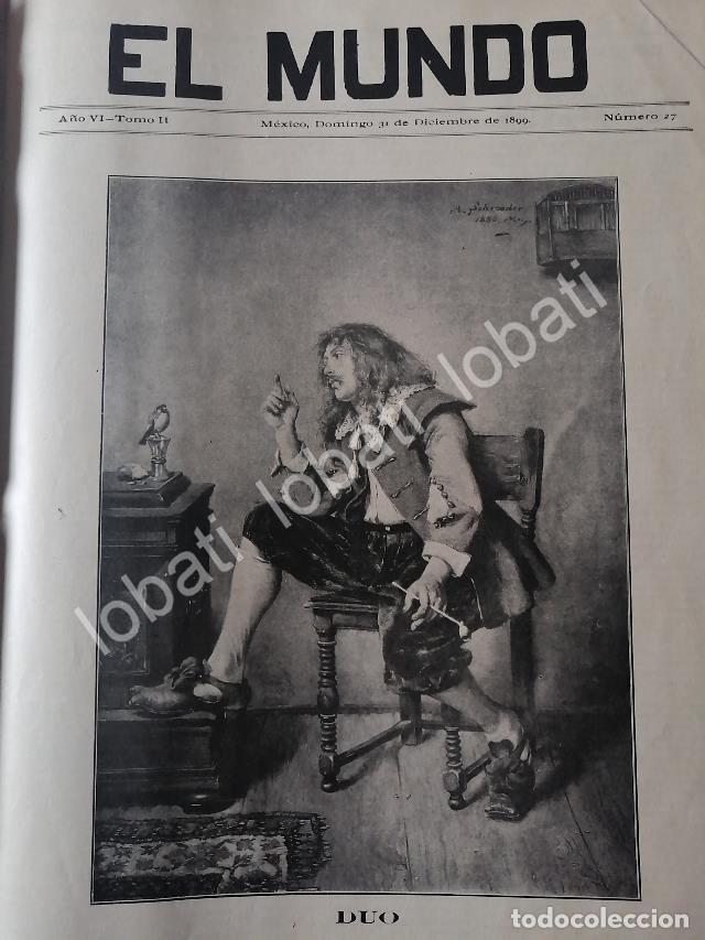 Poster collecting: PORTADA ANTIGUA ORIGINAL ARTISTICA 1899. DUO. POR: SCHROEDER