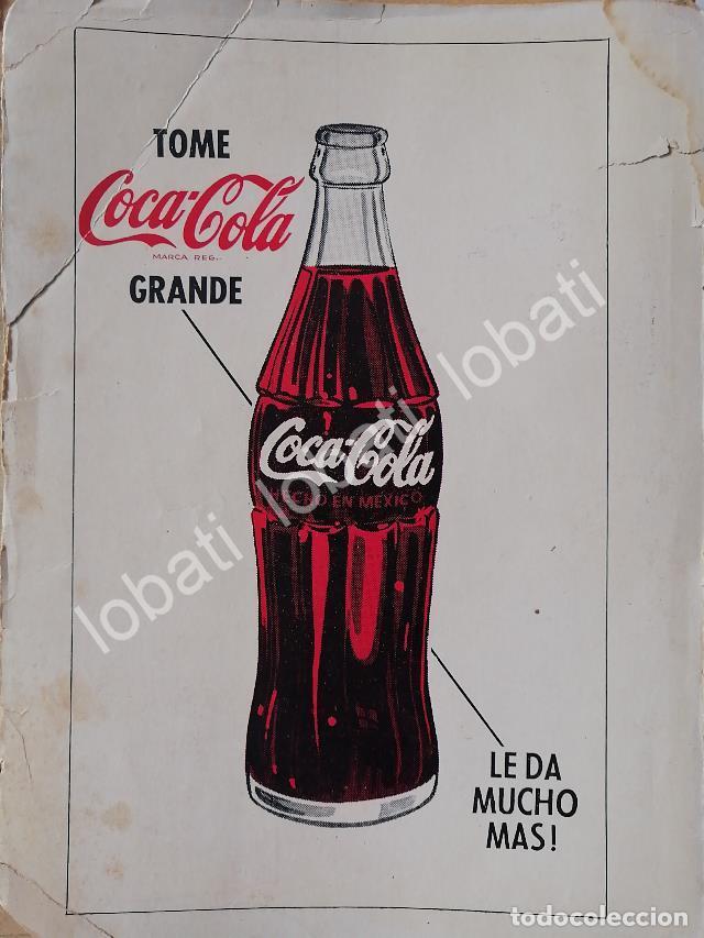 Collectionnisme d'affiches: CARTEL ANTIGUO ORIGINAL DE REFRESCO COCA COLA 1960 /239